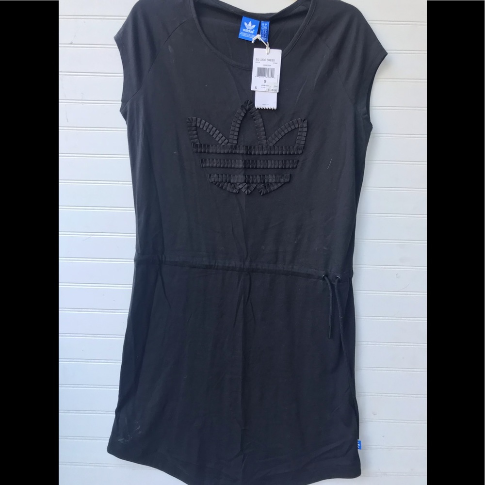 Adidas EQ Embroidered Logo Dress NWT !